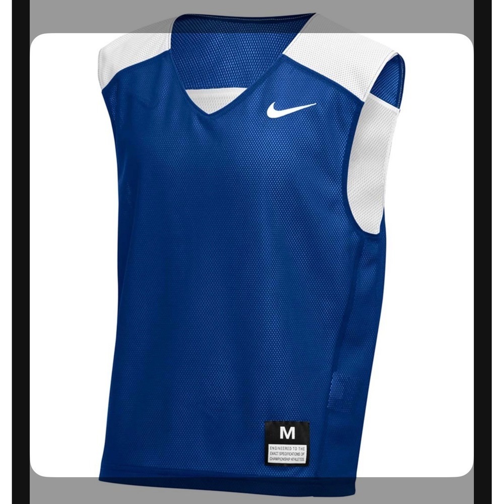Nike Boys Blue/White‎ Reversible Jersey, Large